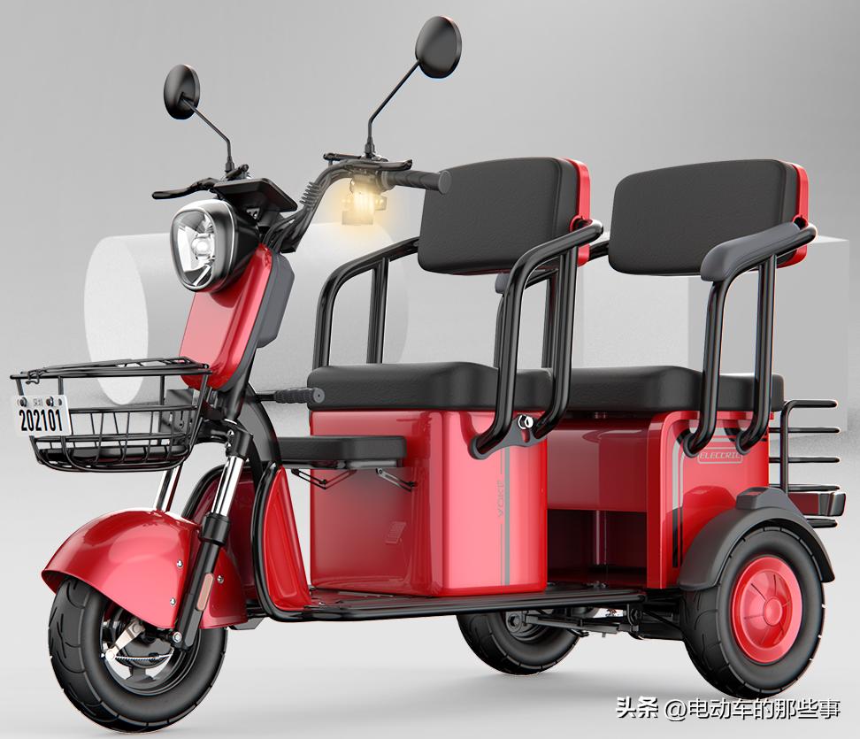 奥刻F3亲子三轮测评：可载4人，2900元起，60岁以上老年人也能骑