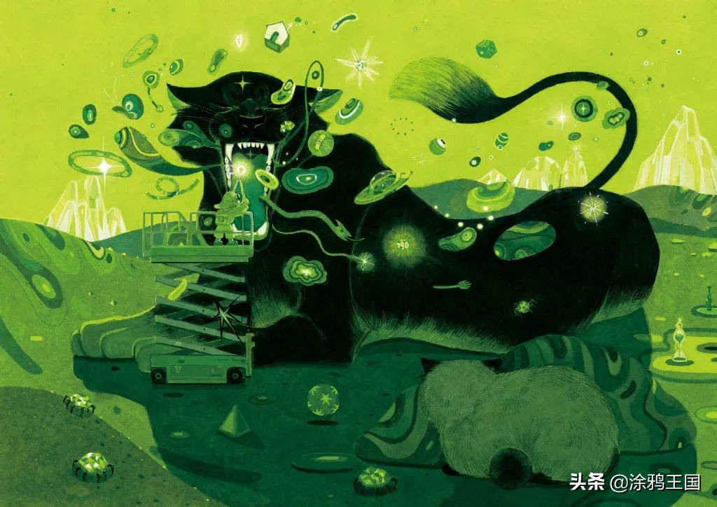 等待长夏与绿色，哆多新期插画班正在预约中——