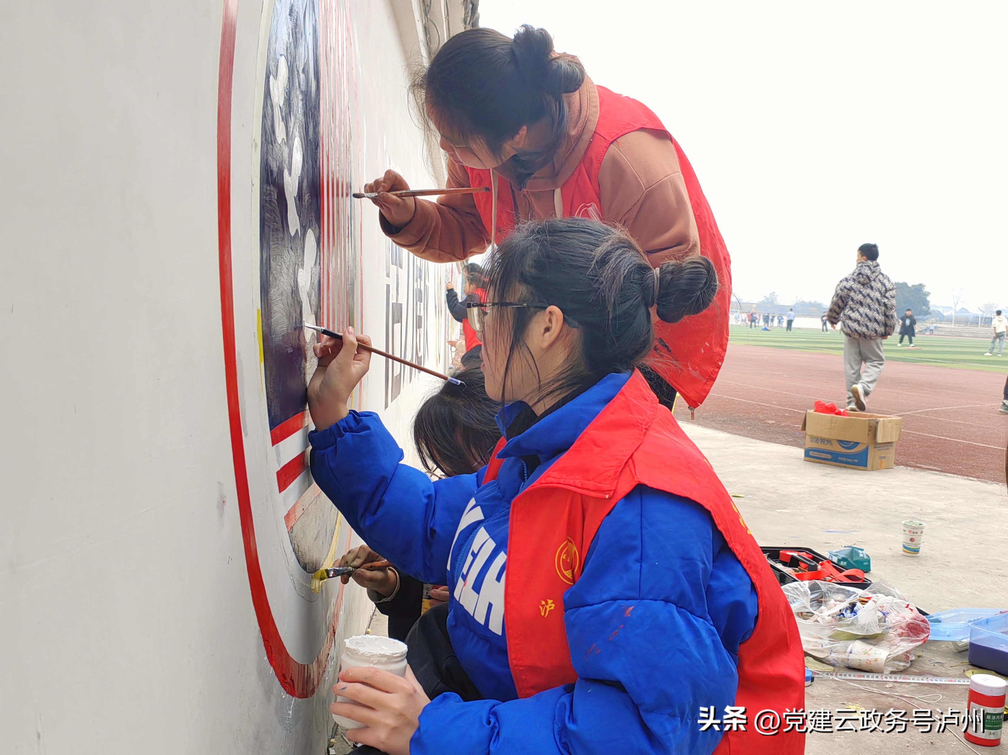 创文明城市建和谐校园绘画打印,创文明校园共筑中国梦的图画