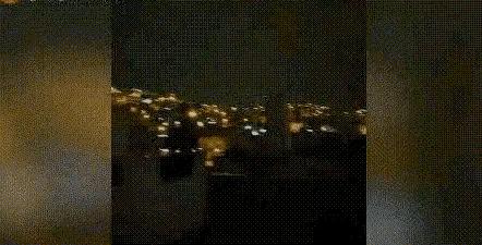 土耳其7.8级地震蓝光现场,土耳其7.8级地震天空视角