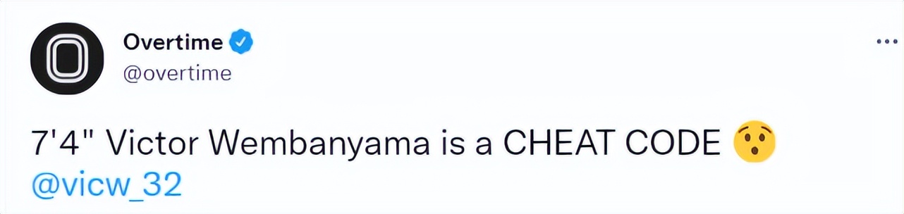 站帽对手太狠！文班亚马34+5+4打爆以超冠军美媒：他是作弊码