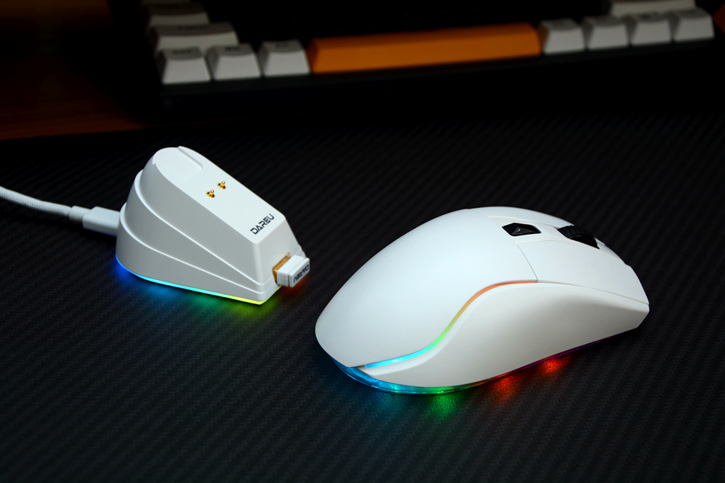 达尔优釉下青a950鼠标评测,达尔优a955鼠标有延迟吗