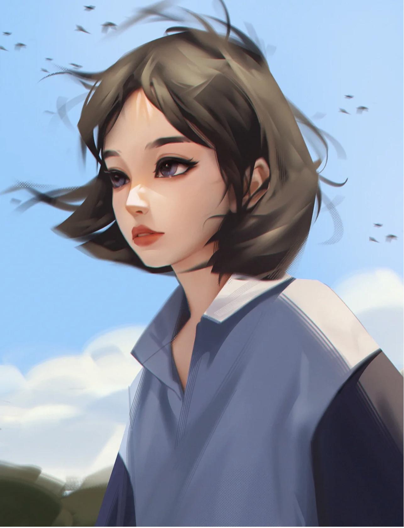 仙气到爆炸的女生头像真人不露头,超好看又仙的女生头像