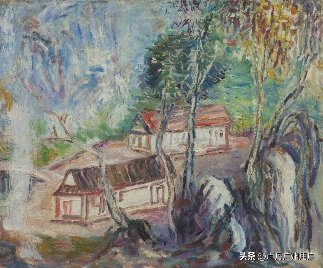 王流秋油画家,王流秋油画作品