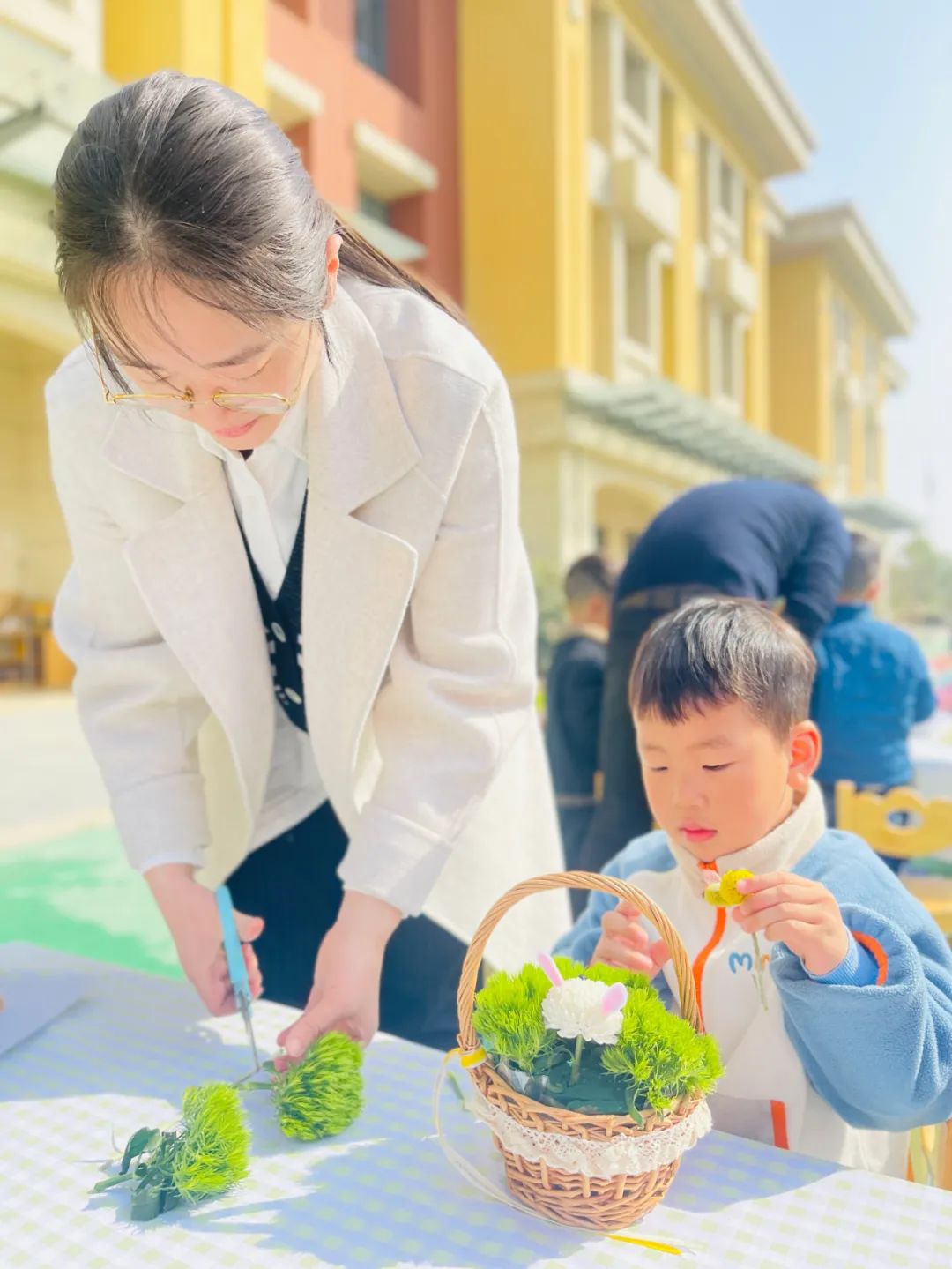 宿迁北大同文实验学校幼儿园,宿迁北附同文实验学校春游