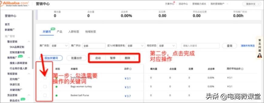 外贸直通车重点关键词只有一个,淘宝直通车关键词推广如何设置