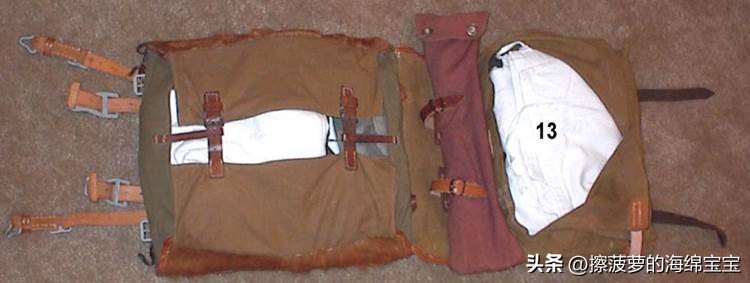 一战后期德国步兵武器装备,德国二战行军包