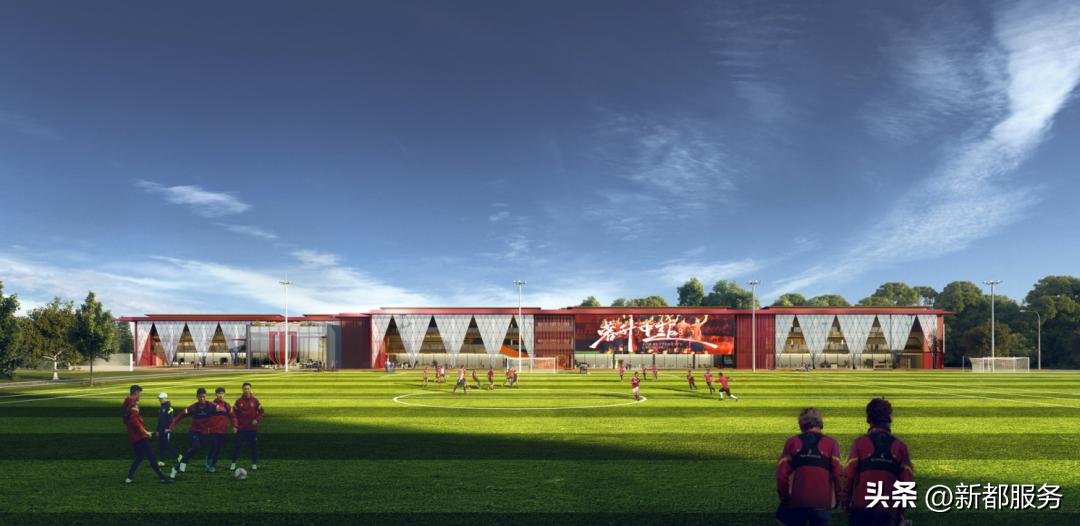 新都木兰兴城足球公园建设进度,成都四德公园足球场