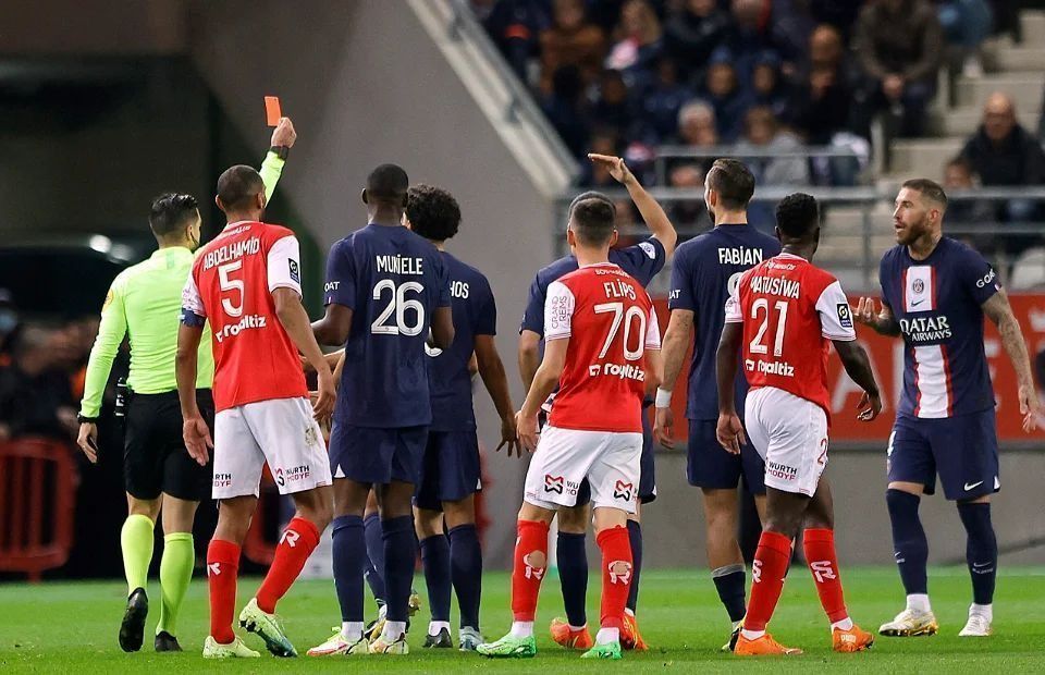 拉莫斯内马尔红牌,拉莫斯皇马18张红牌