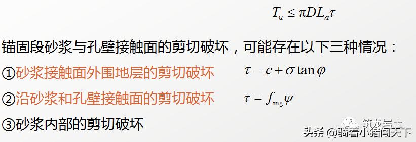 边坡锚固力计算公式,边坡锚固结构图讲解