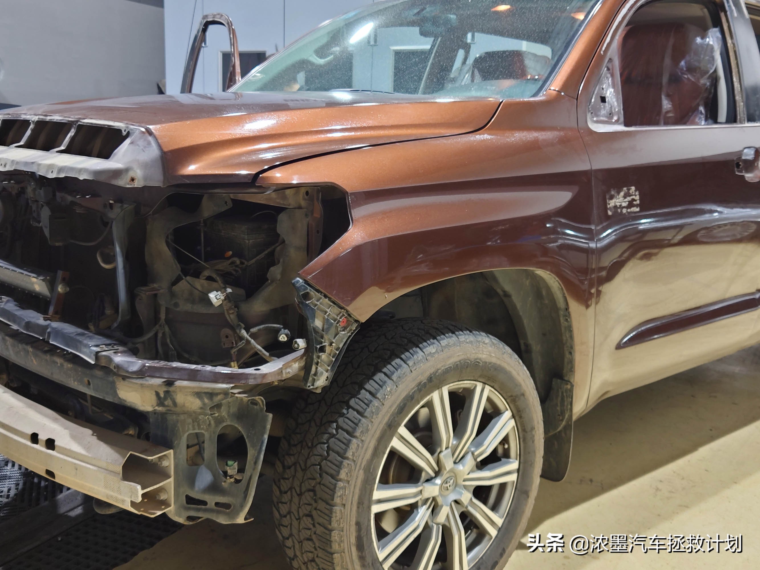 陆地碉堡｜匠心修复一台丰田坦途，完美复活后做百折不挠的攀登者