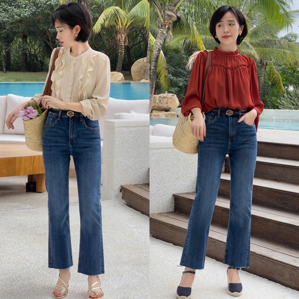 九分裤如何穿搭好看,九分裤的裤子怎么穿才好看