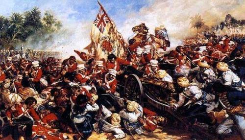 1857年印度的独立战争,1840年英国发动了鸦片战争