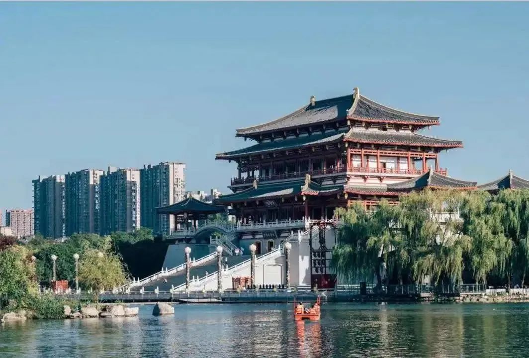 百年盛世看曲江,看曲江全景