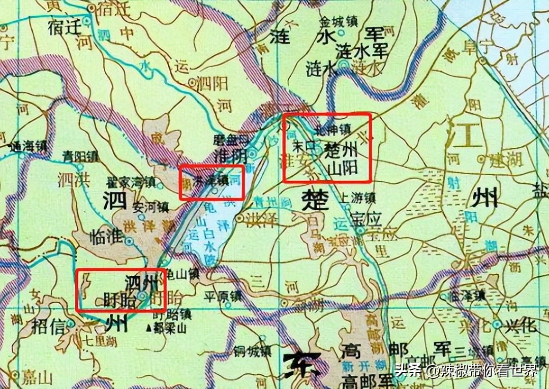 淮安运河历史,天下淮阴