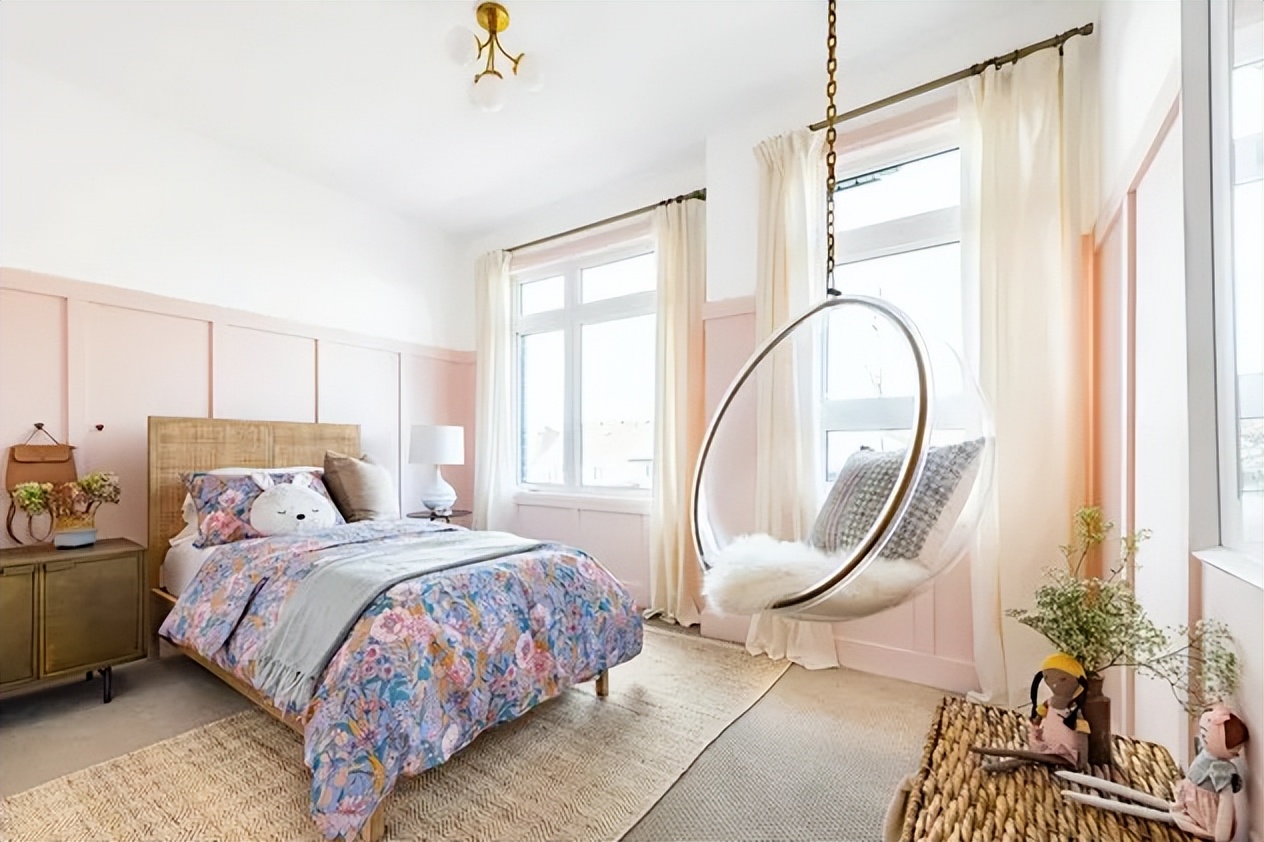 儿童装修效果图卧室男孩,儿童书房卧室一体装修效果图