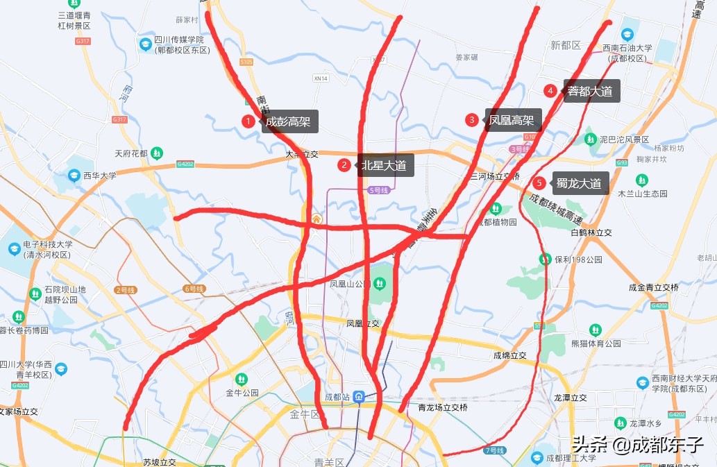 成都未来十年北门会发展起来吗,成都北门为什么发展慢