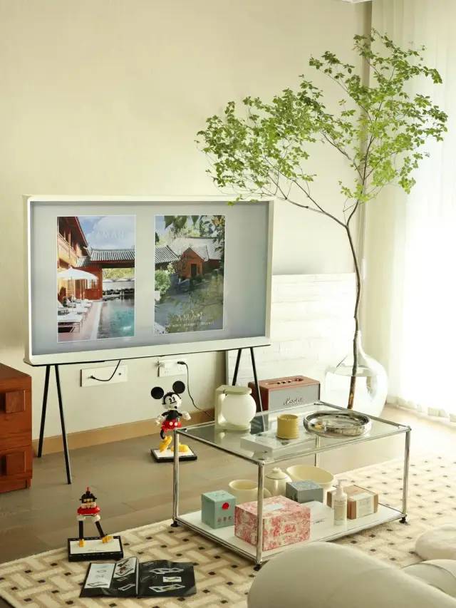 室内绿植软装搭配案例怎么摆,绿植与轻奢结合的软装搭配