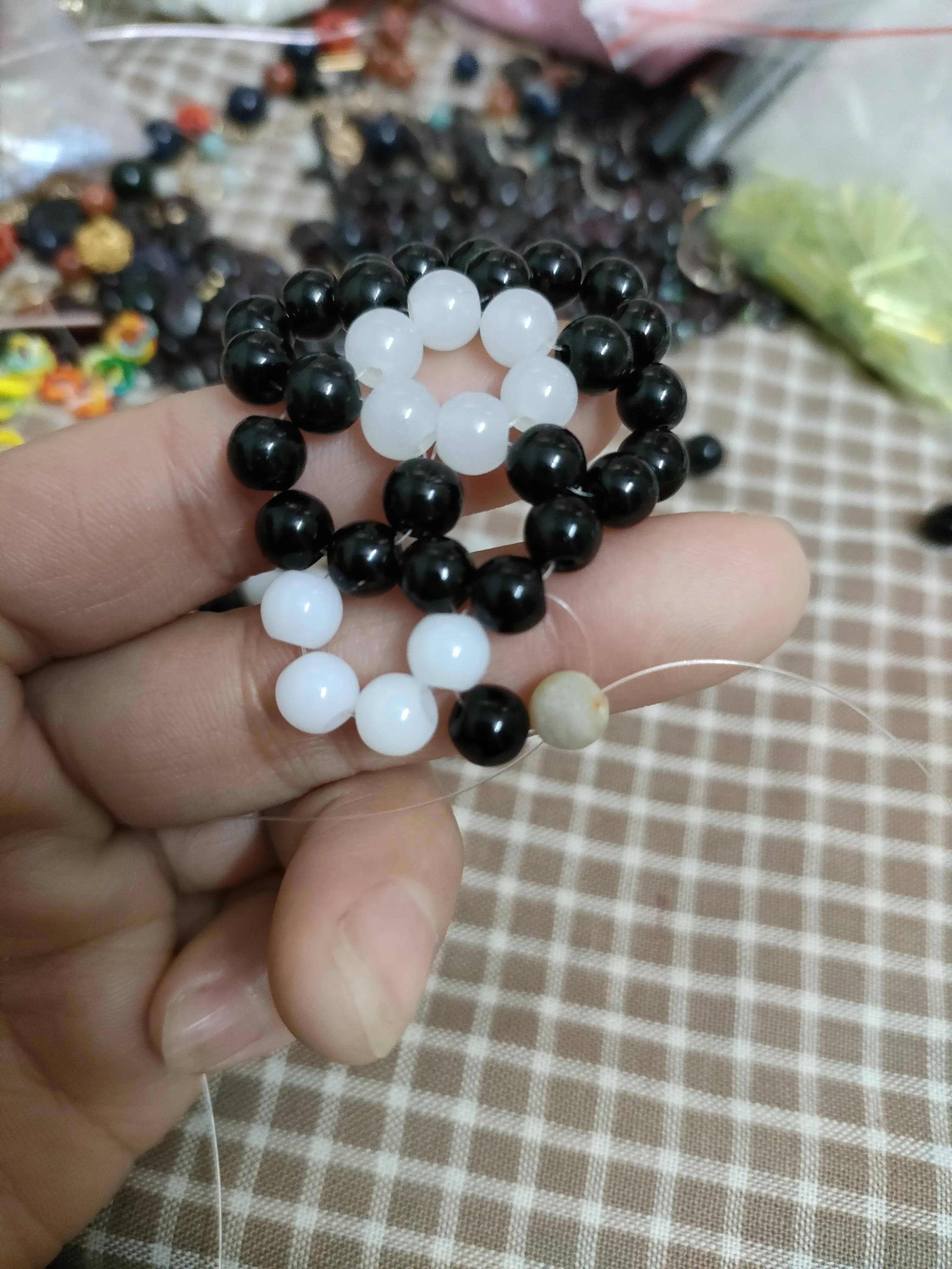 手工串珠花瓶串花视频,手工串珠花瓶