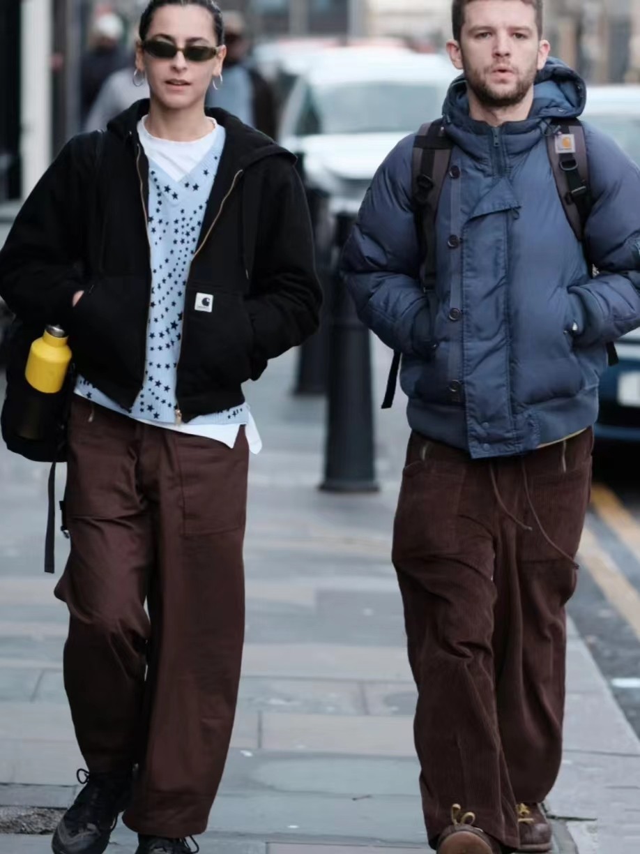 时尚法式复古穿搭冬季,英伦风慵懒穿搭