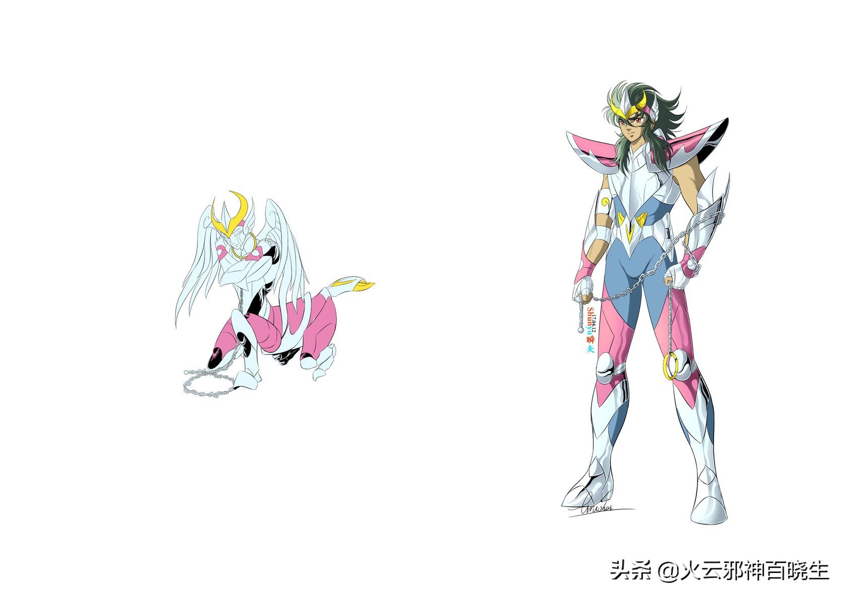 黄金圣斗士的同人画师,圣斗士同人绘画