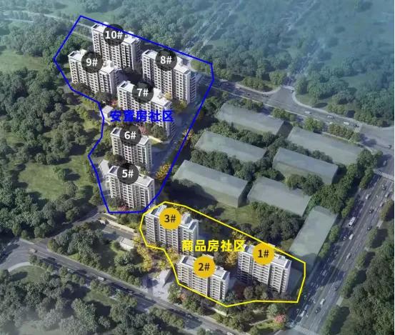 同一小区商品房和回迁房质量区别,同一楼盘新房和二手房