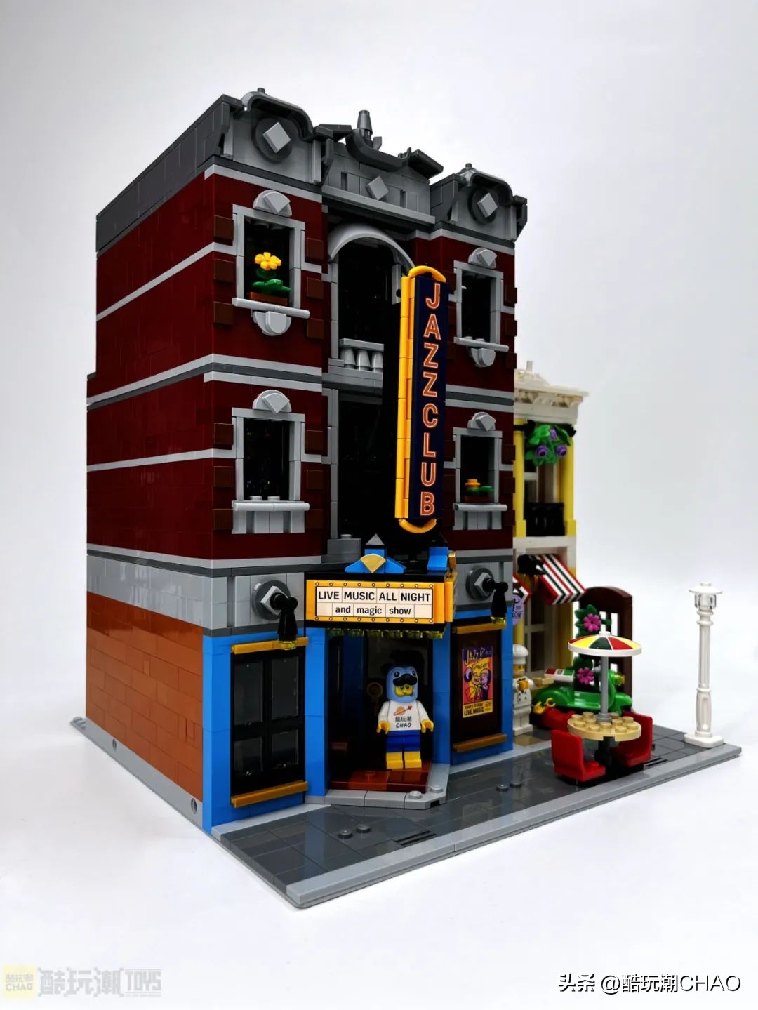 乐高2023街景开箱,乐高爵士乐俱乐部开箱