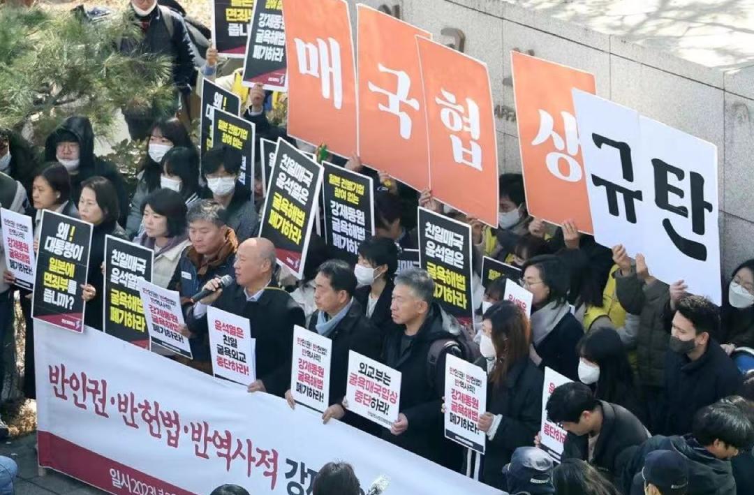 韩国各界对尹锡悦言论态度,韩国国内对尹锡悦最新讲话的评论