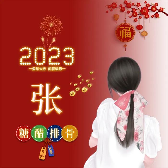 姓氏头像张女生专用喜庆点的,新年喜庆傅姓氏头像图片大全