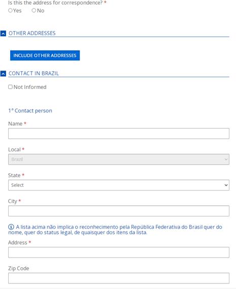 巴西因公签证怎么申请,巴西因公普通护照签证
