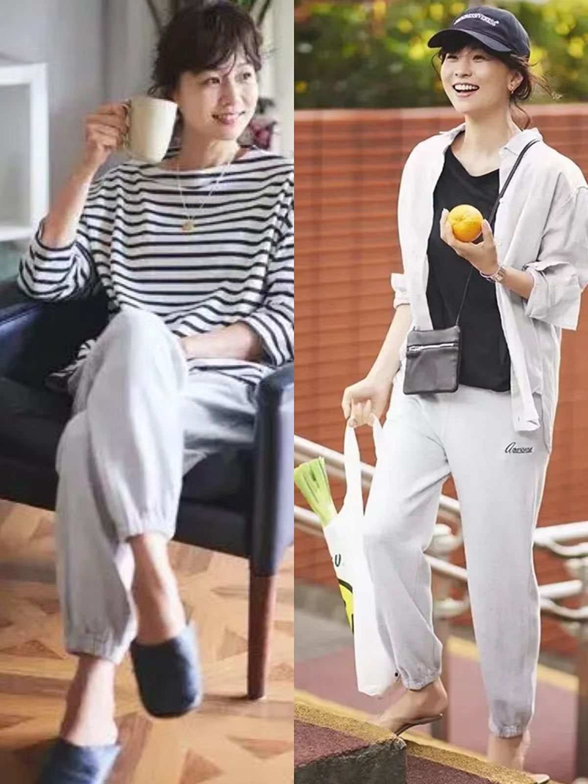 日本妈妈夏季极简主义穿搭,30到40岁妈妈不时尚的穿衣搭配