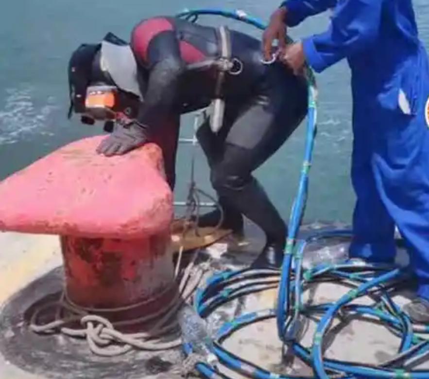 打桩机钻头掉了打捞不上来怎么办,打桩机钻头折了打捞为什么不抽水