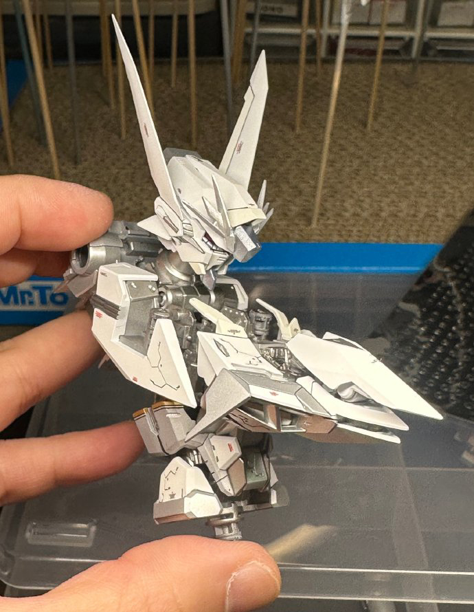 高达魔改模型图片,高达模型改色大全