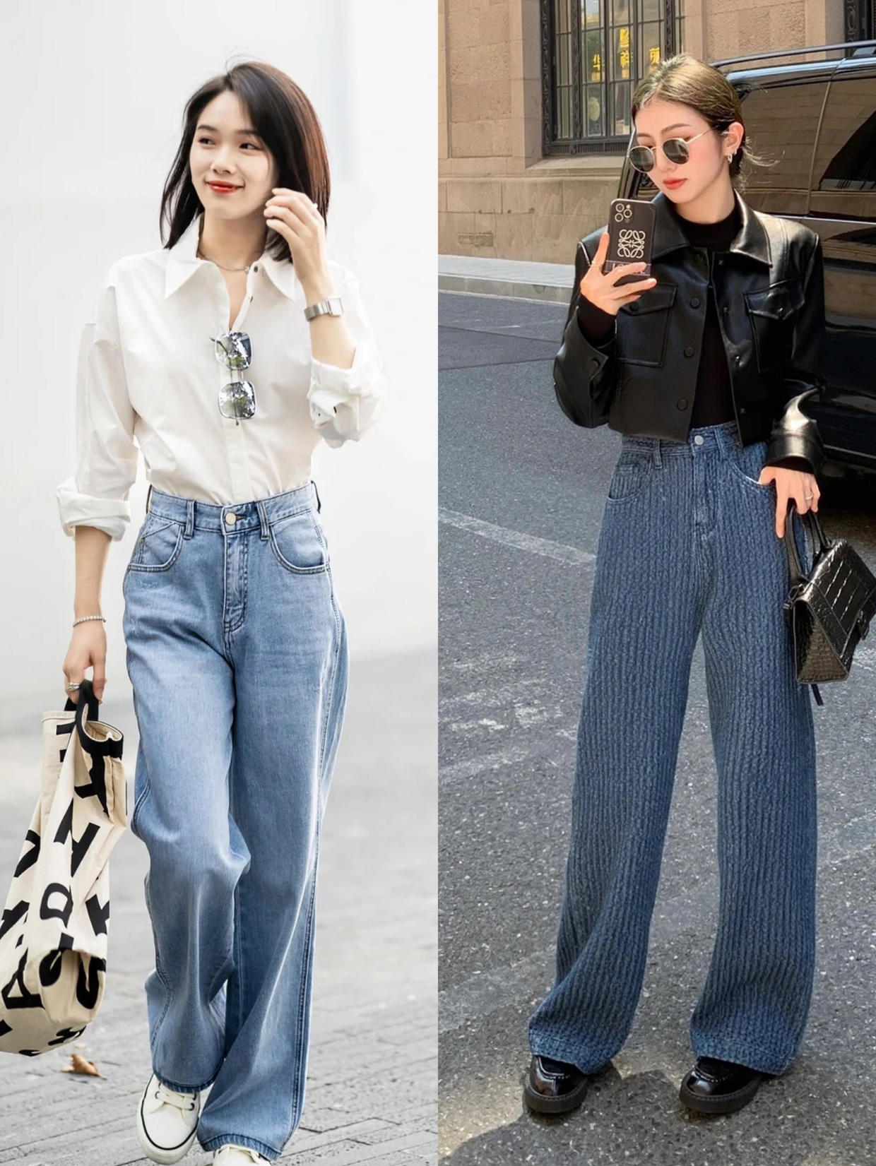 大腿粗阔大适合穿怎样的裤子,今年流行裤子不皱有垂感