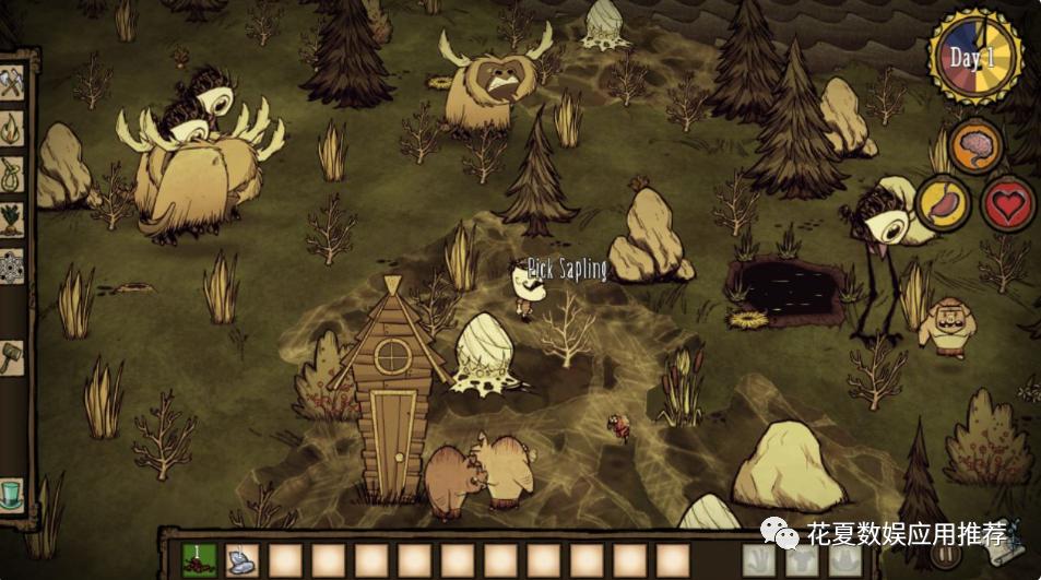 苹果IOS游戏分享:「饥荒海滩+口袋-Shipwrecked+PocketEdition」