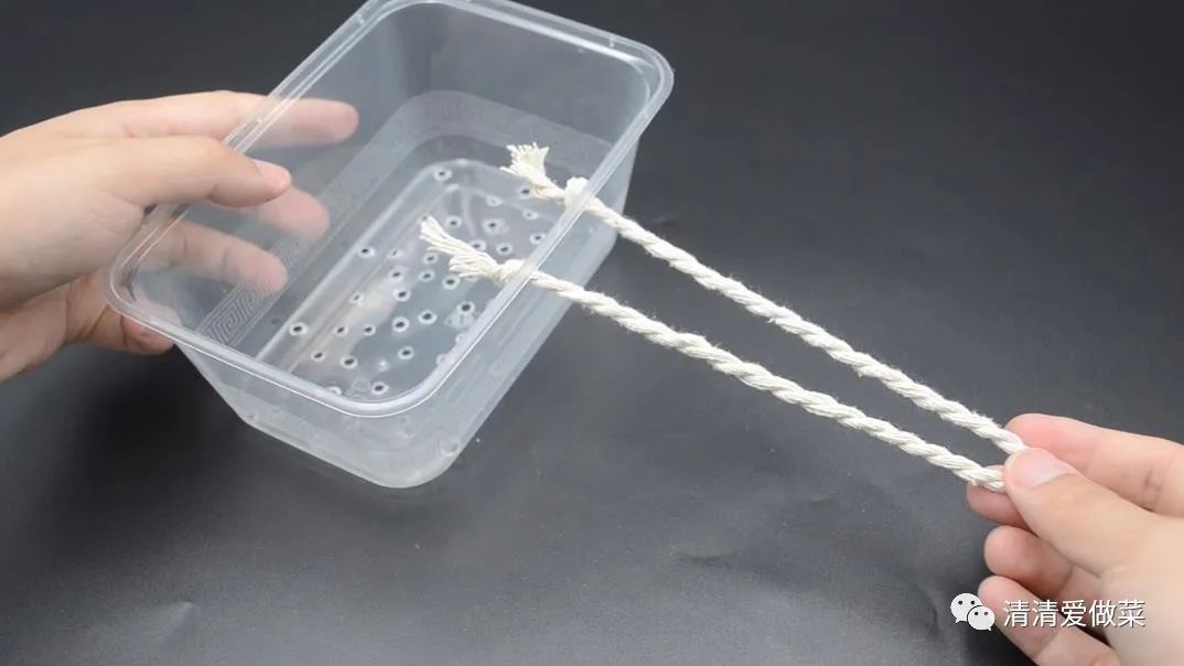 圆形打包盒放水果,家里的打包盒不要扔