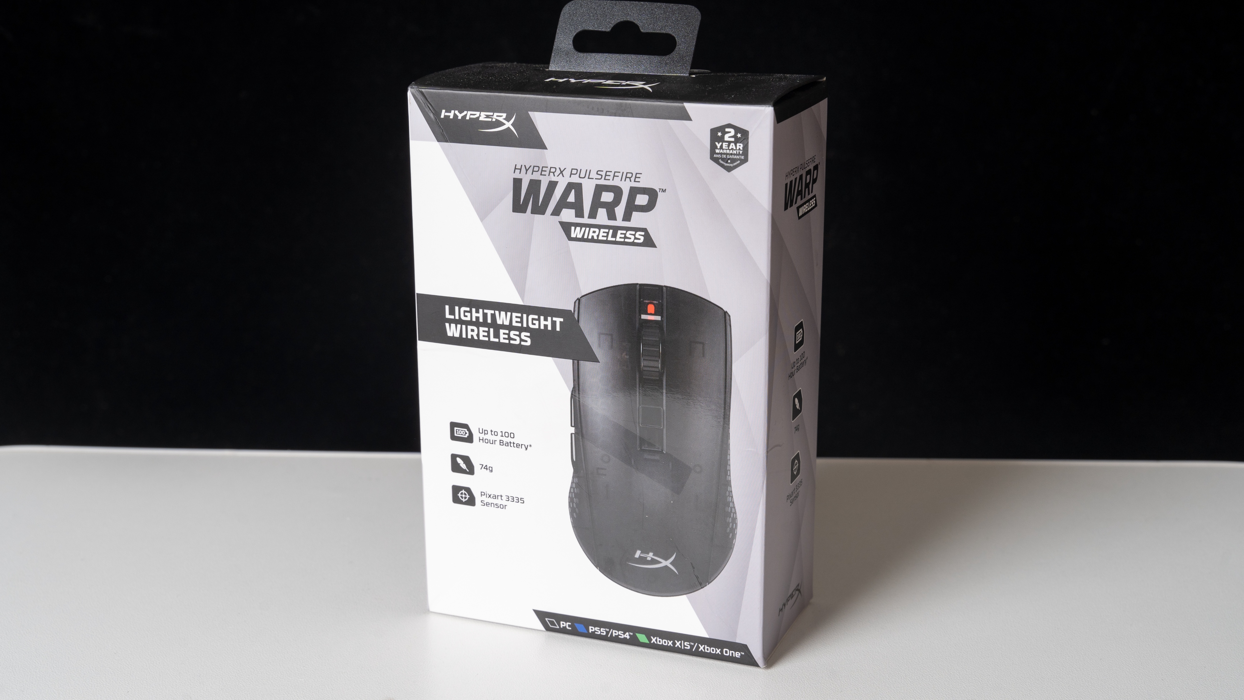 极度未知炽火无线游戏鼠标体验,100小时续航+黑透+轻量化设计