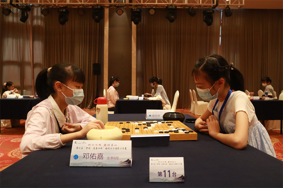 天台山杯吴依铭开门红俞斌：训练是本手比赛下出妙手