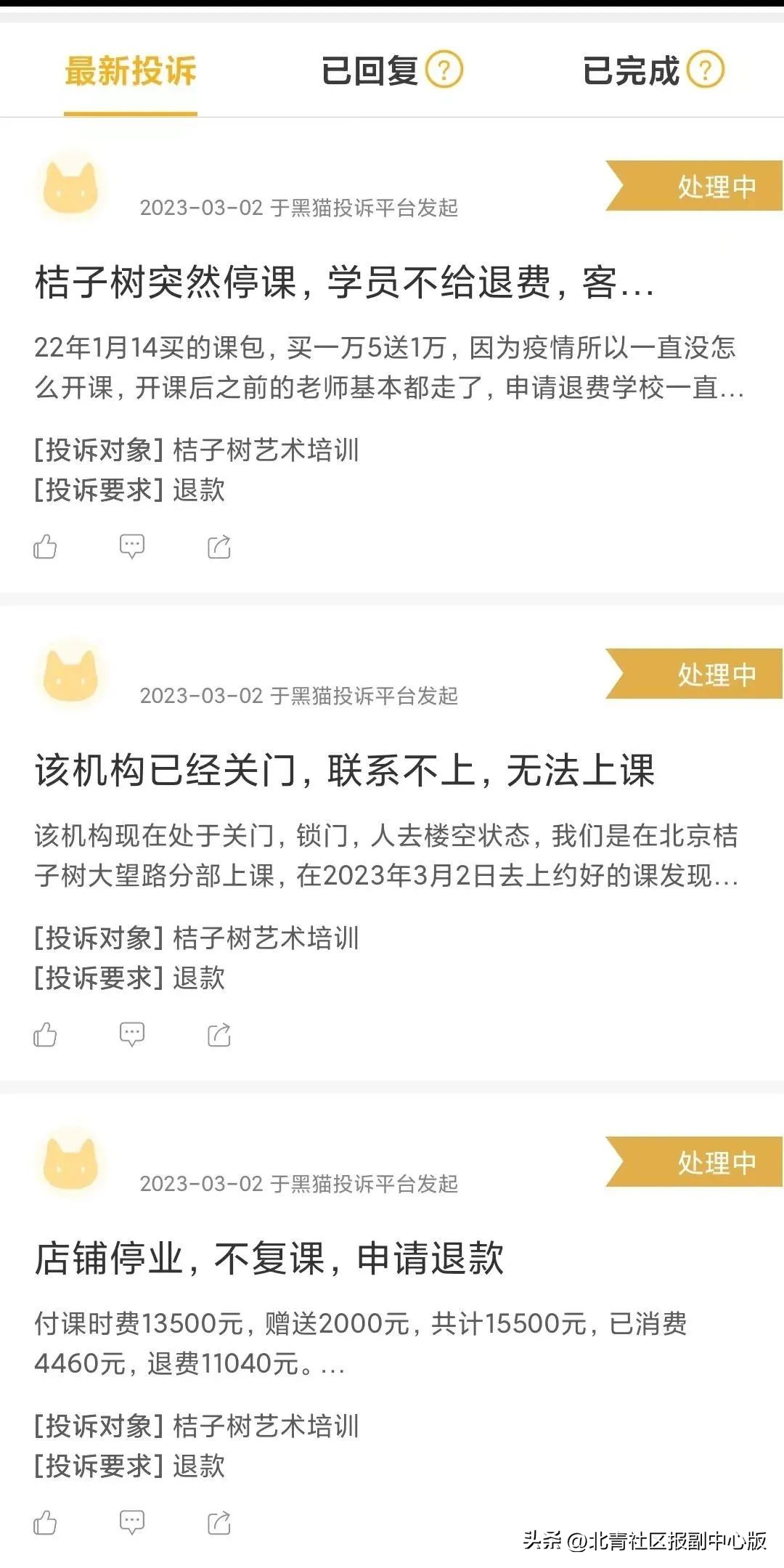 桔子树教育培训机构事件,桔子树培训机构破产了吗