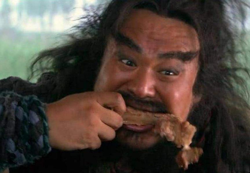 鲁智深和宋江吃鸡,鲁智深宋江吃酒吃肉视频