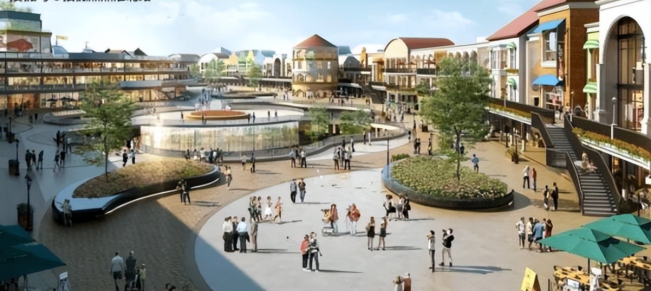 存量商业改造,无锡悦尚奥莱亚洲最大商业综合体