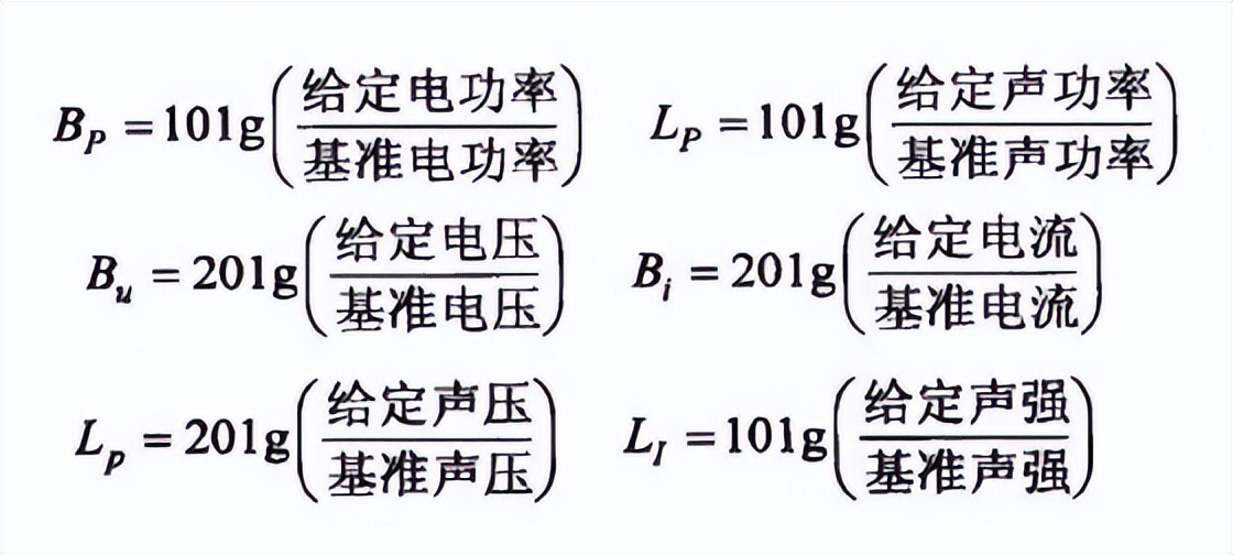 声压级和电平,声压声速声强声阻抗
