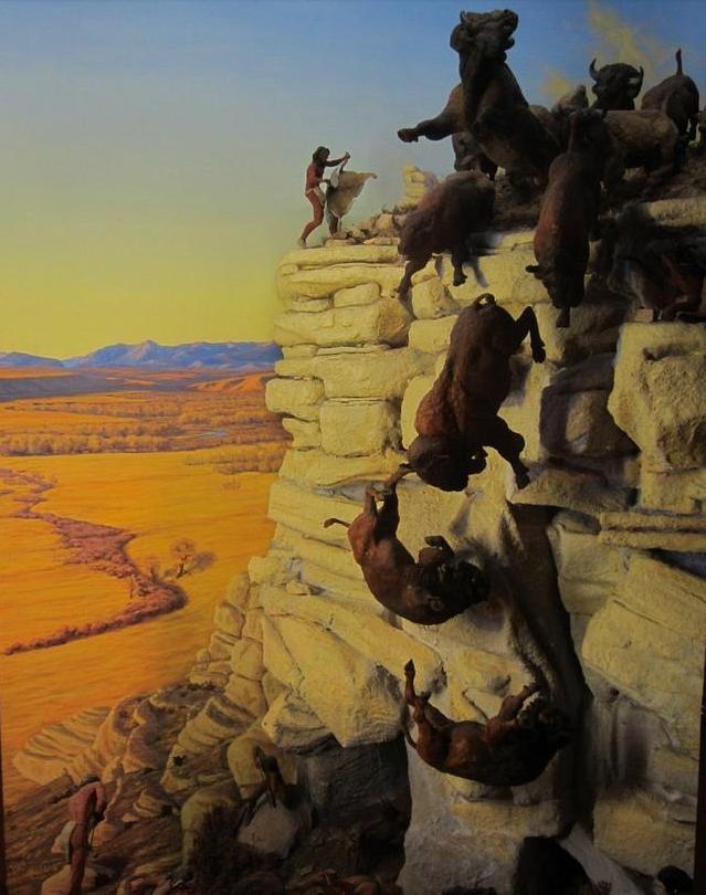 三大雄狮捕杀野牛事件,美洲野牛被屠戮殆尽