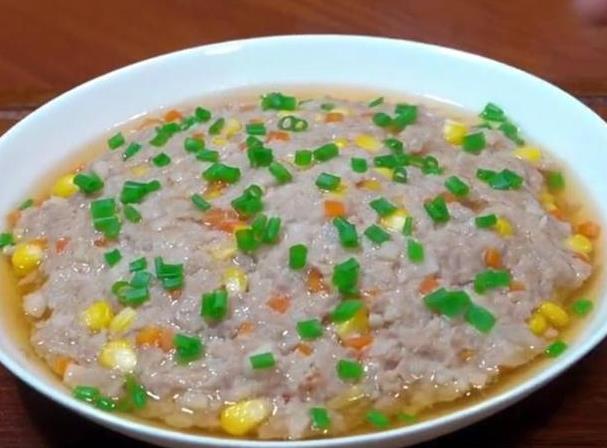 莲藕蒸肉饼正宗做法,清蒸莲藕蒸肉饼的做法