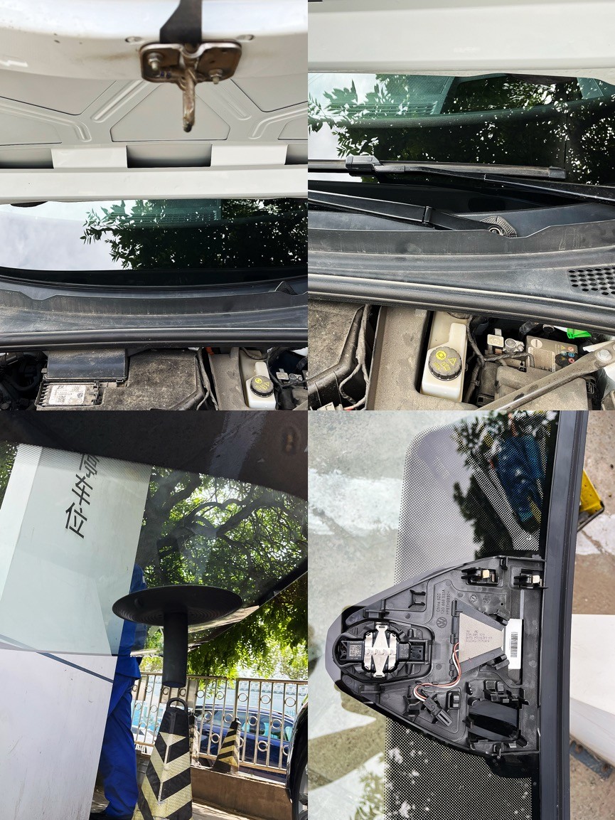 老车主驾驶玻璃怎么换,货车前挡风玻璃更换过程