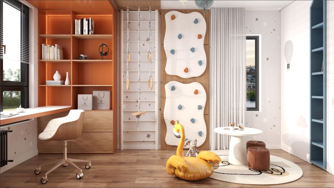 儿童房就要这样装,儿童房这样装修太美了