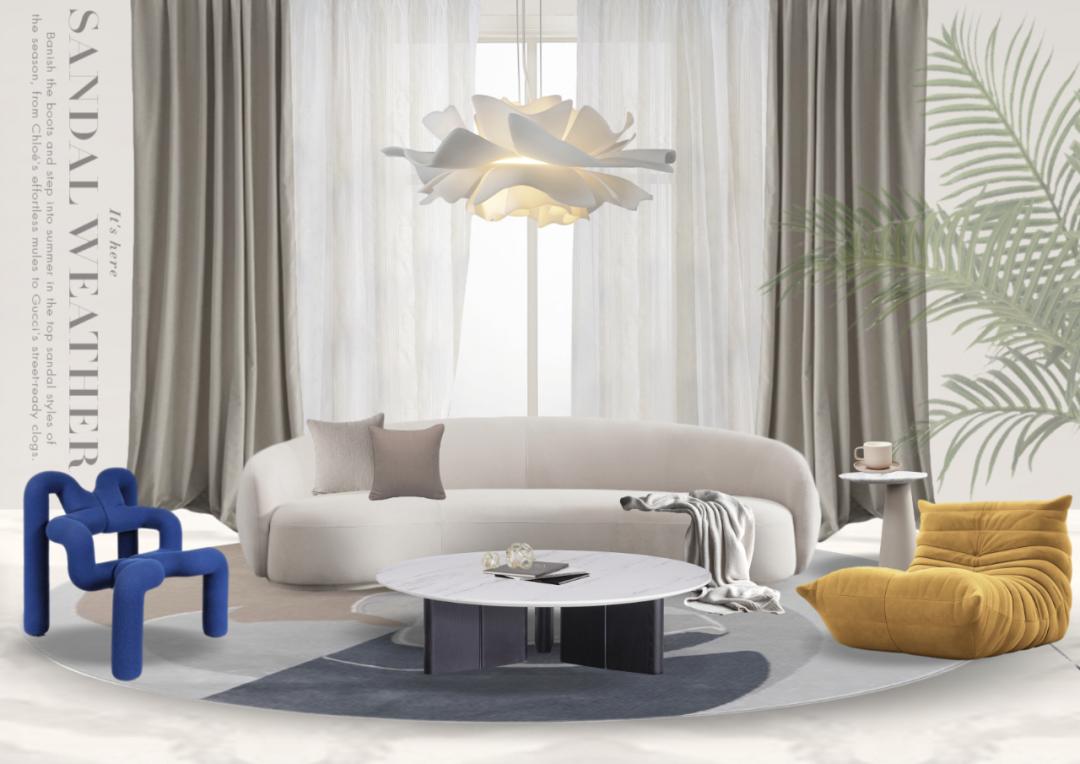 克莱因蓝背景图高级感,克莱因蓝设计