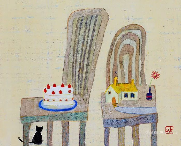 日本画家写生作品欣赏,日本水彩画家作品欣赏超美