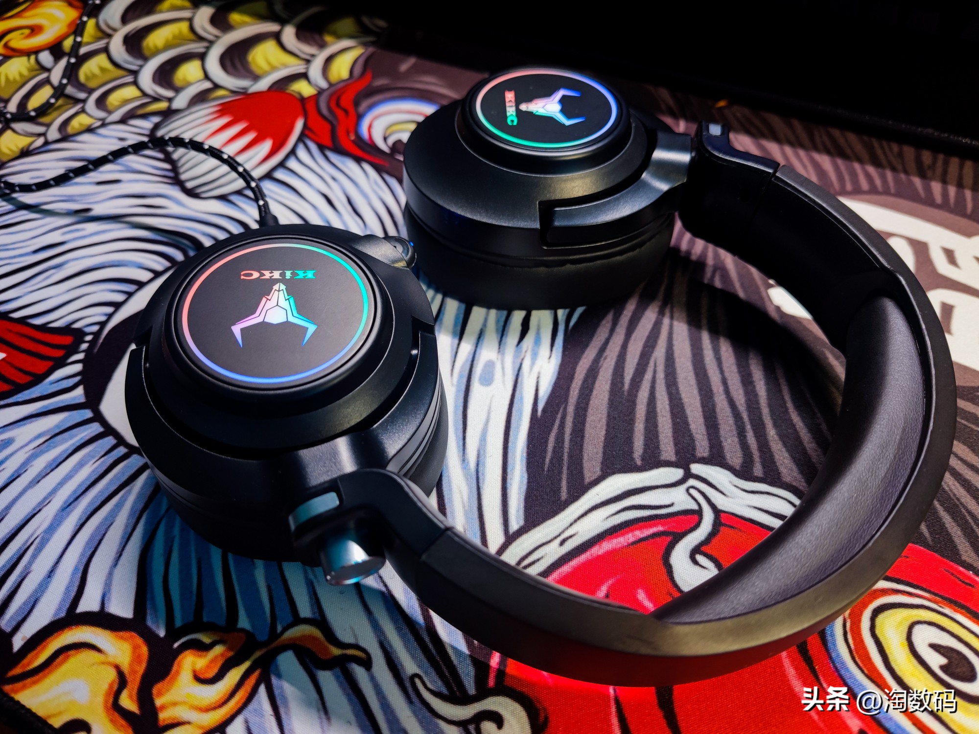 洋垃圾才是心头好：35块上车圈铁单元RGB游戏耳麦，拆箱晒单验票