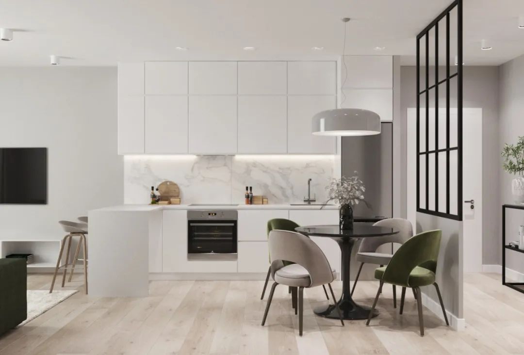 开放式厨房油烟隔断帘怎么处理,想做开放式厨房又怕油烟咋办